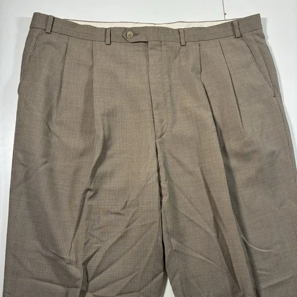 Vintage Lauren Ralph Lauren Wool Cashmere Pleated Dress Pants 43x30 Canada